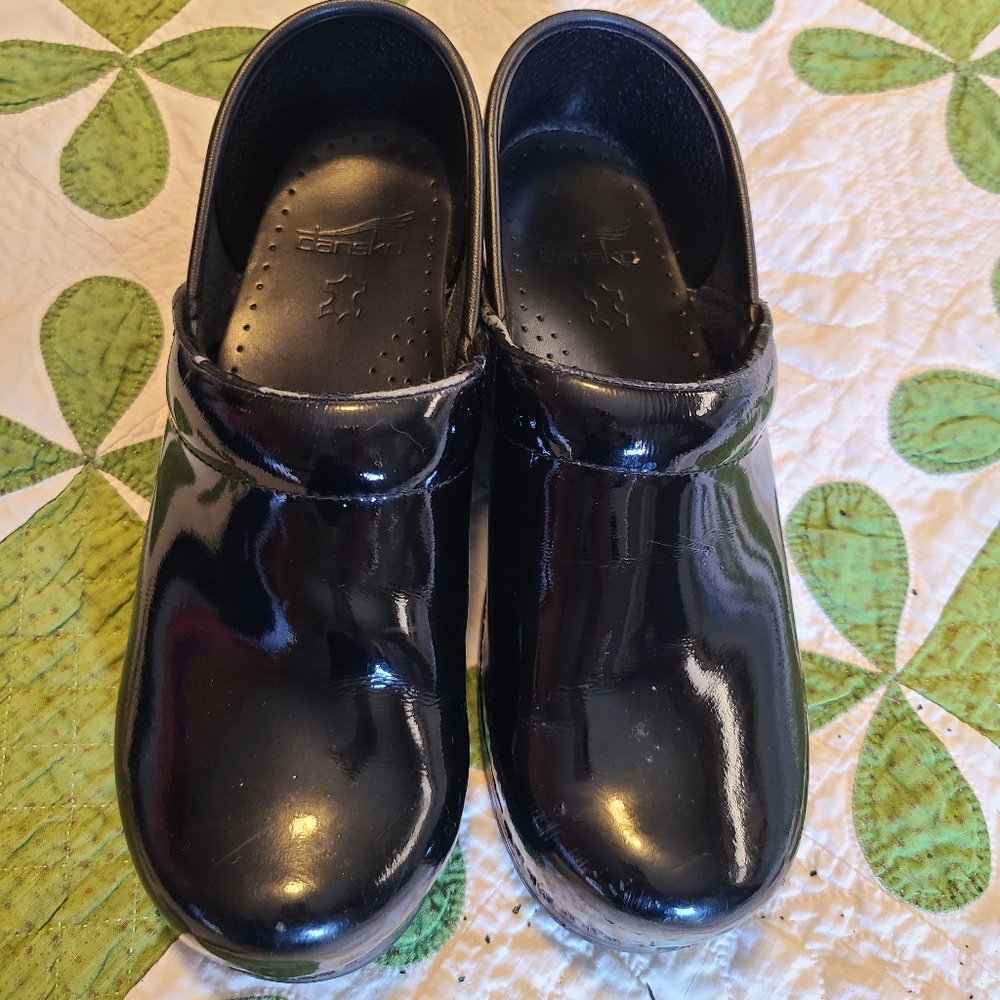 Dansko Black clogs size 38